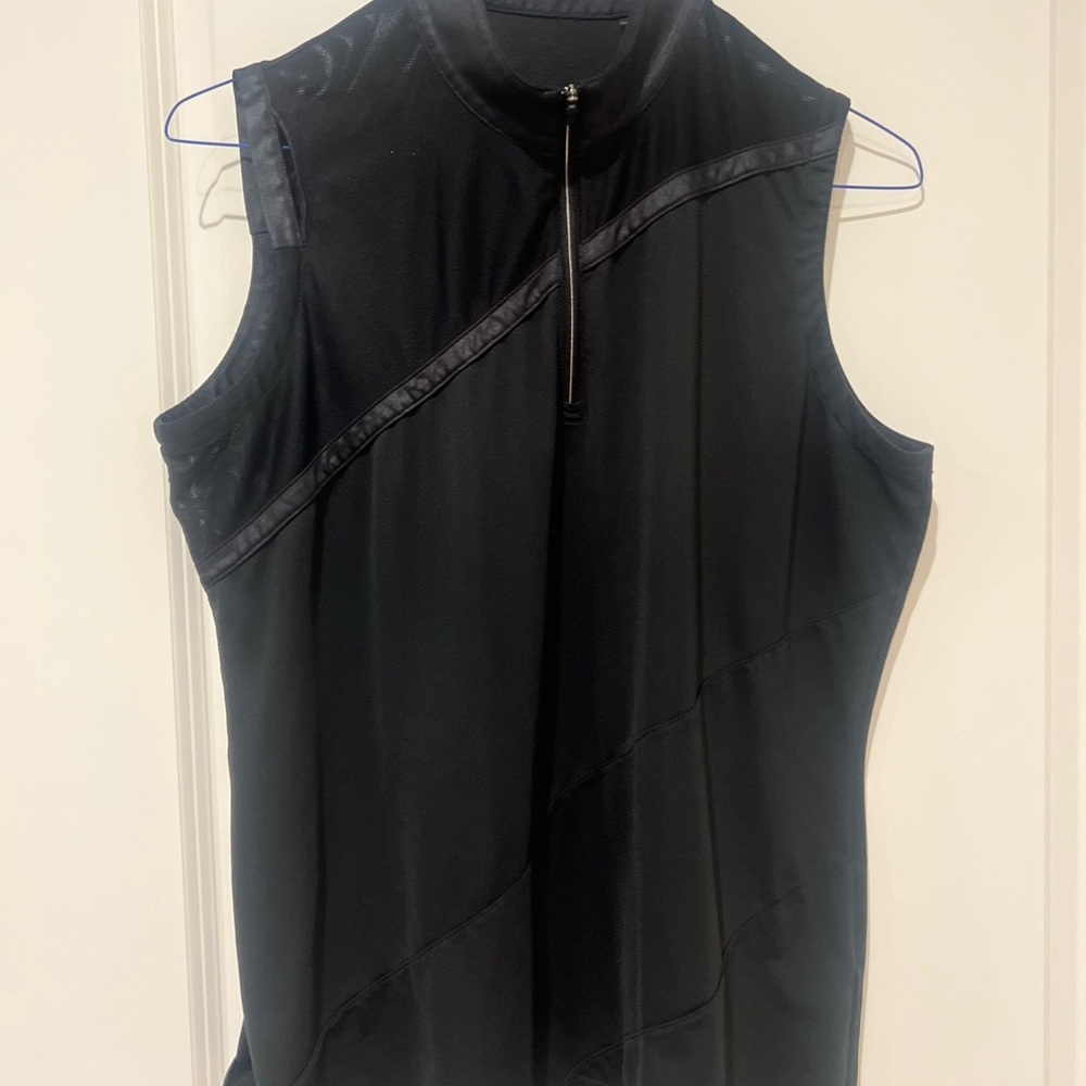 EPNY Sleeveless Black Golf Shirt